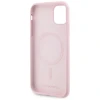 Чохол Karl Lagerfeld Silicone Karl & Choupette Ring для iPhone 11 Pink with MagSafe (KLHMN61SCMKCRHP)