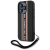 Чохол Karl Lagerfeld Saffiano Athleisure Stripes Cord для iPhone 15 Pro Red (KLHCP15LPAMSCNSR)
