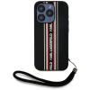 Чохол Karl Lagerfeld Saffiano Athleisure Stripes Cord для iPhone 15 Pro Red (KLHCP15LPAMSCNSR)