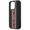 Чохол Karl Lagerfeld Saffiano Athleisure Stripes Cord для iPhone 15 Pro Red (KLHCP15LPAMSCNSR)
