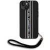 Чохол Karl Lagerfeld Saffiano Athleisure Stripes Cord для iPhone 15 Pink (KLHCP15SPAMSCNSP)