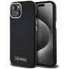 Чохол Karl Lagerfeld FW Metal Plate для iPhone 15 Black with MagSafe (KLHMP15SPGMSRPK)