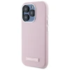 Чохол Karl Lagerfeld FW Metal Plate для iPhone 15 Pro Max Pink with MagSafe (KLHMP15XPGMSRPP)