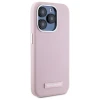 Чохол Karl Lagerfeld FW Metal Plate для iPhone 15 Pro Max Pink with MagSafe (KLHMP15XPGMSRPP)
