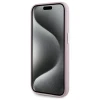 Чохол Karl Lagerfeld FW Metal Plate для iPhone 15 Pro Max Pink with MagSafe (KLHMP15XPGMSRPP)