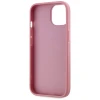 Чохол Karl Lagerfeld Metal Signature для iPhone 15 Pink (KLHCP15SPFMFBKMP)
