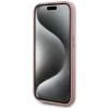 Чохол Karl Lagerfeld Metal Signature для iPhone 15 Pro Max Pink (KLHCP15XPFMFBKMP)