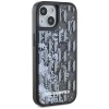 Чохол Karl Lagerfeld Liquide Glitter Monogram Gradient для iPhone 15 Black (KLHCP15SLKLGKCCK)