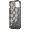 Чохол Karl Lagerfeld Liquide Glitter Monogram Gradient для iPhone 15 Black (KLHCP15SLKLGKCCK)