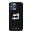 Чохол Karl Lagerfeld Silicone Choupette Head для iPhone 15 Pro Black with MagSafe (KLHMP15LSCHPPLK)