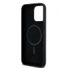 Чохол Karl Lagerfeld Silicone Choupette Head для iPhone 15 Pro Max Black with MagSafe (KLHMP15XSCHPPLK)