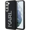 Чохол Karl Lagerfeld 3D Rubber Glitter Logo для Samsung Galaxy S24 (S921) Black (KLHCS24S3DMBKCK)