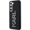 Чохол Karl Lagerfeld 3D Rubber Glitter Logo для Samsung Galaxy S24 (S921) Black (KLHCS24S3DMBKCK)