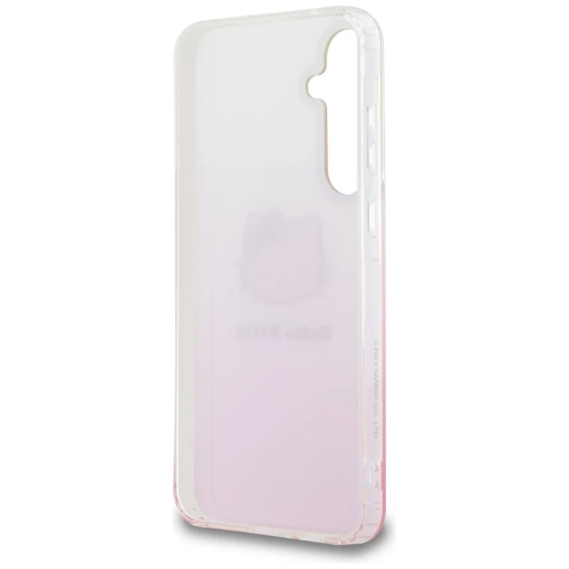 Чохол Hello Kitty Hardcase IML Gradient Electrop для Samsung Galaxy A55 Pink (HKHCSA55HDGKEP)
