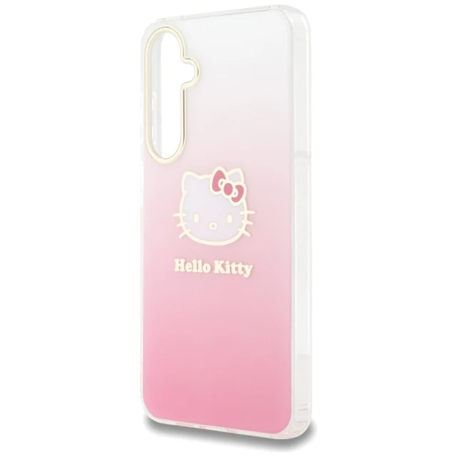 Чохол Hello Kitty Hardcase IML Gradient Electrop для Samsung Galaxy A55 Pink (HKHCSA55HDGKEP)