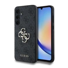Чохол Guess 4G Big Metal Logo для Samsung Galaxy A35 5G (A356) Black (GUHCSA354GMGGR)