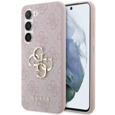 Чохол Guess 4G Big Metal Logo для Samsung Galaxy A35 5G (A356) Pink (GUHCSA354GMGPI)
