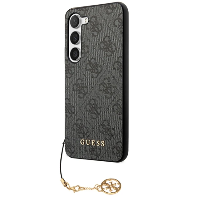 Чохол Guess 4G Charms Collection для Samsung Galaxy A35 5G (A356) Black (GUHCSA35GF4GGR)
