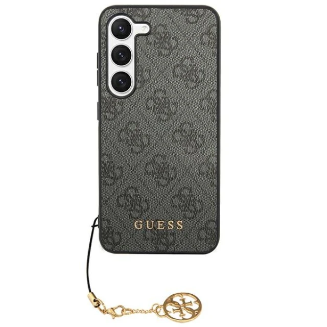 Чохол Guess 4G Charms Collection для Samsung Galaxy A35 5G (A356) Black (GUHCSA35GF4GGR)