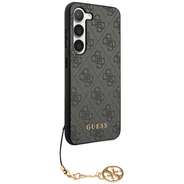 Чохол Guess 4G Charms Collection для Samsung Galaxy A35 5G (A356) Black (GUHCSA35GF4GGR)