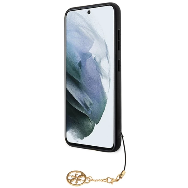 Чохол Guess 4G Charms Collection для Samsung Galaxy A35 5G (A356) Black (GUHCSA35GF4GGR)