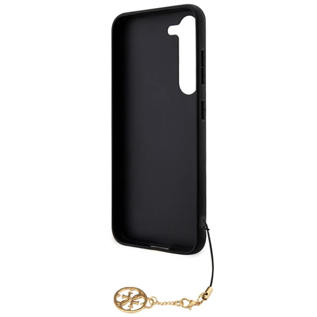 Чохол Guess 4G Charms Collection для Samsung Galaxy A35 5G (A356) Black (GUHCSA35GF4GGR)