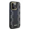 Чохол DKNY Hardcase Leather Checkered Mono Pattern для iPhone 13 Pro Max Black with MagSafe (DKHMP13XPCPVSLK)