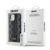 Чохол DKNY Hardcase Leather Checkered Mono Pattern для iPhone 14 / 15 / 13 Black with MagSafe (DKHMP14SPCPVSLK)