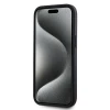 Чохол DKNY Leather Checkered Mono Pattern для iPhone 15 Plus / 14 Plus Black with MagSafe (DKHMP15MPCPVSLK)