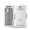 Чохол DKNY Leather Checkered Mono Pattern для iPhone 14 Beige with MagSafe (DKHMP14SPCPVSLE)