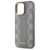 Чохол DKNY Leather Checkered Mono Pattern для iPhone 14 Pro Max Beige with MagSafe (DKHMP14XPCPVSLE)