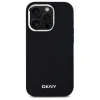 Чохол DKNY Plain Logo для iPhone 14 Pro Black with MagSafe (DKHMP14LPSCMCLK)