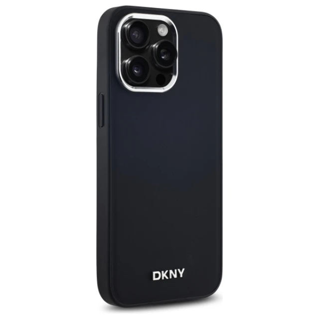 Чехол DKNY Hardcase Plain Logo для iPhone 14 Pro Max Black with MagSafe (DKHMP14XPSCMCLK)