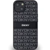 Чохол DKNY Leather Mono Stripe для iPhone 15 / 14 Black (DKHCP14SPRTHSLK)