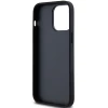Чехол DKNY Leather Mono Stripe & Metal Logo для iPhone 14 Pro Max Black (DKHCP14XPRTHSLK)