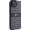 Чохол DKNY Leather Mono Stripe для iPhone 15 / 14 / 13 Black (DKHCP15SPRTHSLK)