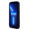 Чехол DKNY Leather Mono Stripe Metal для iPhone 15 Pro Black (DKHCP15LPRTHSLK)