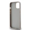 Чохол DKNY Leather Mono Stripe & Metal Logo для iPhone 14 / iPhone 15 / iPhone 13 Beige (DKHCP14SPRTHSLE)