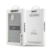Чохол DKNY Leather Mono Stripe & Metal Logo для iPhone 14 / iPhone 15 / iPhone 13 Beige (DKHCP14SPRTHSLE)