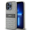 Чохол DKNY Leather Mono Stripe & Metal Logo для iPhone 15 Pro Beige (DKHCP15LPRTHSLE)