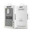 Чохол DKNY Leather Mono Stripe & Metal Logo для iPhone 15 Pro Beige (DKHCP15LPRTHSLE)