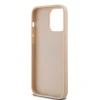 Чехол DKNY Leather Mono Stripe для iPhone 14 Pro Pink (DKHCP14LPRTHSLP)