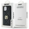 Чохол DKNY Quilted Stack Logo для iPhone 14 Black (DKHCP14SPQDSLK)