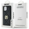 Чохол DKNY Quilted Stack Logo для iPhone 15 Black (DKHCP15SPQDSLK)