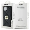Чохол DKNY Quilted Stack Logo для iPhone 15 Plus Black (DKHCP15MPQDSLK)