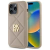 Чохол DKNY Quilted Stack Logo для iPhone 14 Pro Max Beige (DKHCP14XPQDSLE)