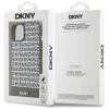 Чохол DKNY Leather Printed Pattern Metal Logo для iPhone 15 / 14 / 13 Brown with MagSafe (DKHMP15SPSOSPW)