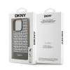 Чохол DKNY Leather Printed Pattern Metal Logo для iPhone 15 Pro Max Brown with MagSafe (DKHMP15XPSOSPW)
