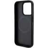 Чохол DKNY Leather Printed Pattern Metal Logo для iPhone 15 Pro Black with MagSafe (DKHMP15LPSOSPK)