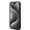 Чохол DKNY Leather Checkered Mono Pattern для iPhone 14 / 15 / 13 Black (DKHCP14SPCPTSSK)